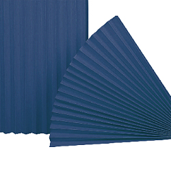 Веер-гармошка 180г/м 80 см, темно-синий